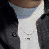Morse Code Necklace