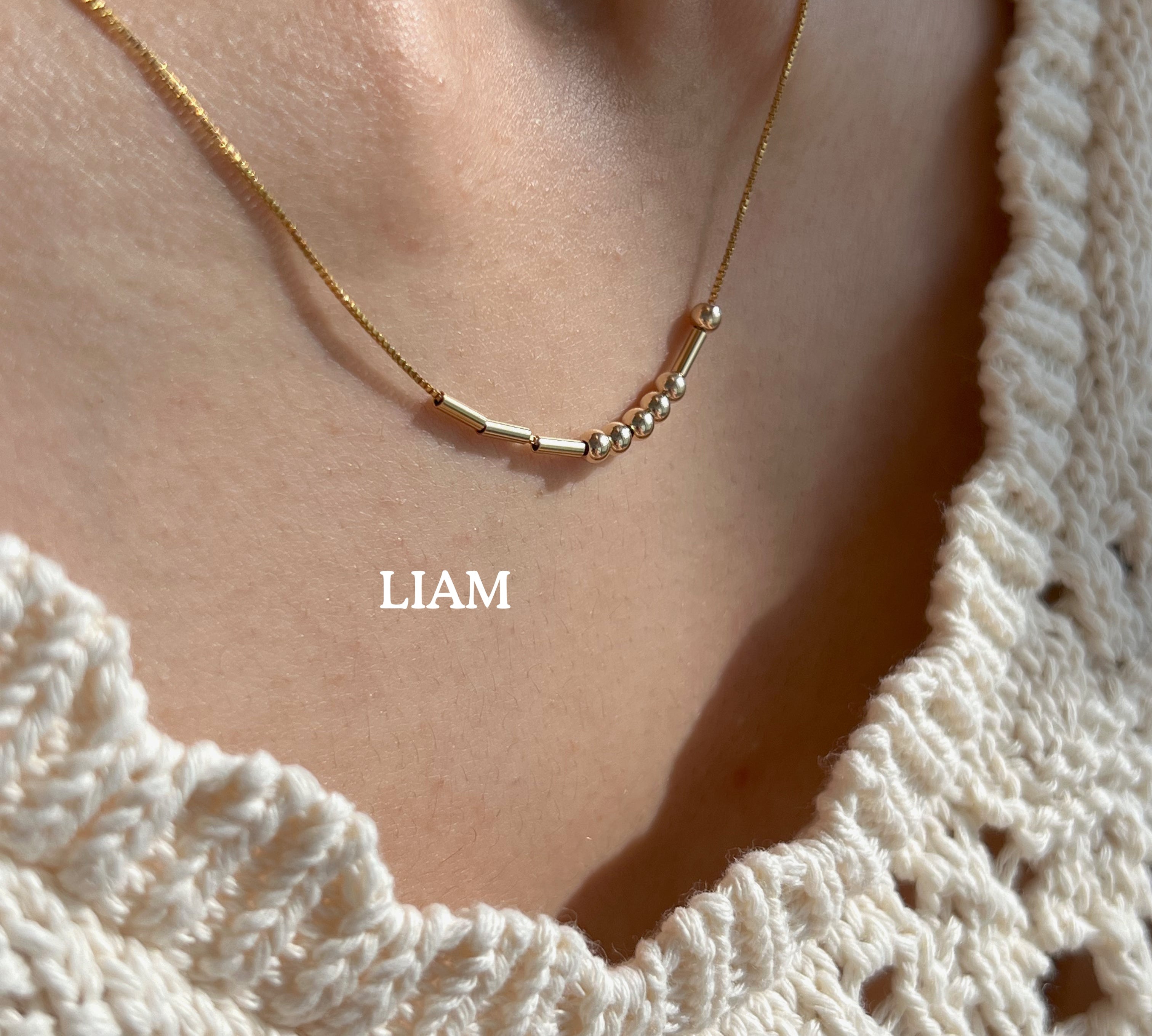 Morse Code Necklace
