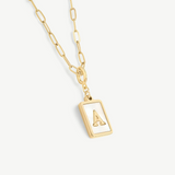 Initial Glow Necklace